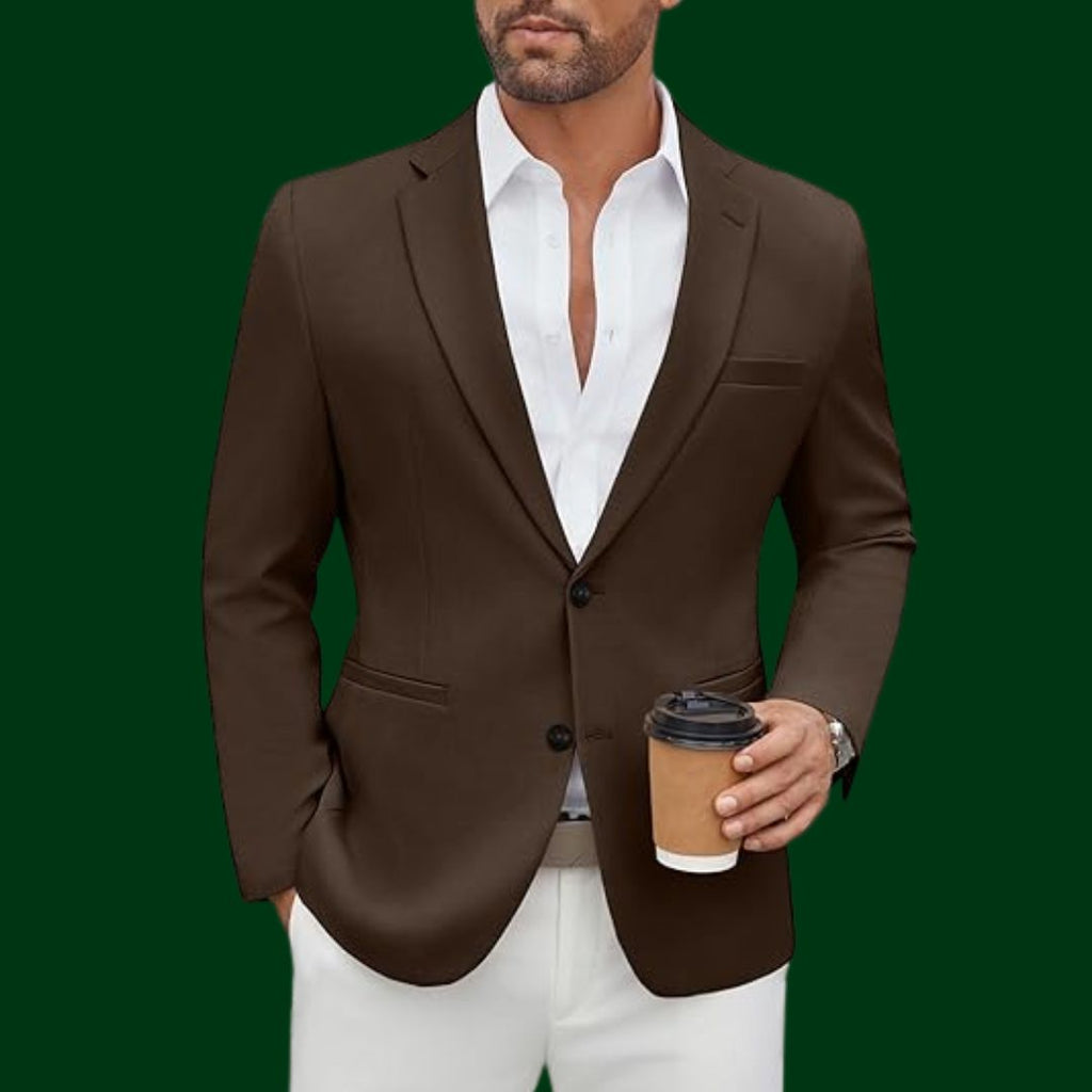 Oscar – Klassisk brun blazer