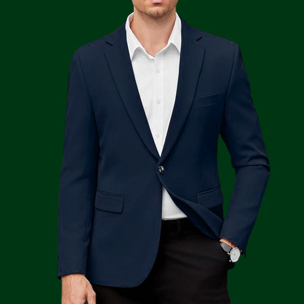 Lucas – Klassisk marineblå blazer