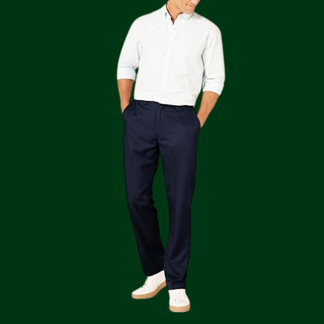 Emil – Klassiske marineblå dressbukser